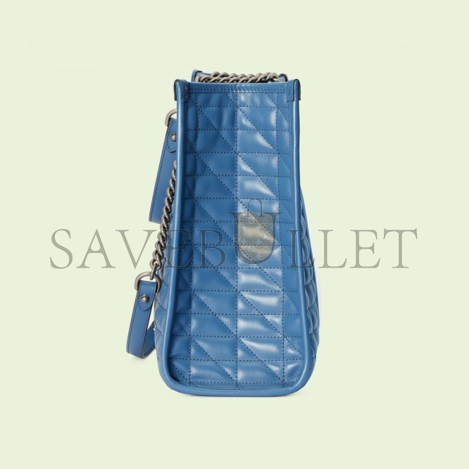 GUCCI GG MARMONT MEDIUM MATELASSÉ TOTE 675796 (35*27*13cm) GUCCI GG MARMONT MEDIUM MATELASSÉ TOTE 675796 (35*27*13cm)